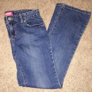 Girls bootcut jeans old navy